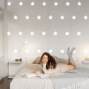 Ver imagem 2 de Kit 90 Adesivos Estrela 7cmx6,6cm Decoração Infantil Quarto