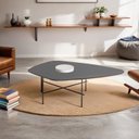 Ver imagem 3 de Kit 2 Mesas de Centro Formato Orgânico Capri