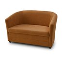 Ver imagem 2 de Sofá Namoradeira Mari Boucle Terracota Estofama