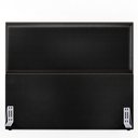 Ver imagem 2 de Cabeceira Box Casal Queen 160 Cm Facto Preto Metalizado