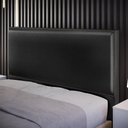 Ver imagem 7 de Cabeceira Box Casal Queen 160 Cm Facto Preto Metalizado