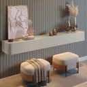 Ver imagem 1 de Aparador Suspenso 100% Mdf 3 Gavetas 180cm Apolo