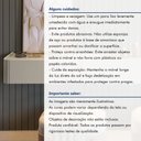Ver imagem 7 de Aparador Suspenso 100% MDF 3 Gavetas 180cm Apolo Branco/Off White