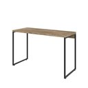 Ver imagem 5 de Kit Escritório Estante Areta 5 Prateleiras Mesa Industrial Aspen 120cm C01 Carvalho - Lyam Decor