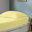 Ver imagem 2 de Colcha Solteiro 2 Peças Bicama 100% Algodão Percal 200 Fios Zapt Zum:amarelo
