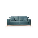 Ver imagem 1 de Sofá Grécia Molas Ensacadas Braço 20cm Linho 2,10m:azul