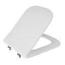 Ver imagem 1 de Assento Sanitário Quadra Premium Termofixo Soft Close Click Slim Gelo 17 Astra Branco