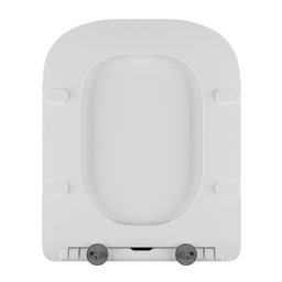 Assento Sanitário Quadra Premium Termofixo Soft Close Click Slim Gelo 17 Astra - 4