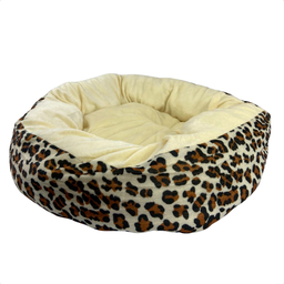 Cama Cachorro Gato Ninho Nuvem Caminha Macia Redonda 55x55cm Marrom - 2