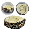 Ver imagem 3 de Cama Cachorro Gato Ninho Nuvem Caminha Macia Redonda 55x55cm Marrom