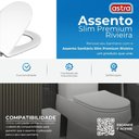 Ver mais imagens de Assento Sanitário Termofixo Riviera Premium Soft Close Click Slim Astra