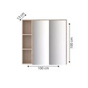 Ver imagem 3 de Espelheira para Banheiro com Led Madeirado 100