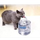 Ver imagem 3 de Bebedouro Fonte de Agua Gato Cao Pet Cachorro Animal de Estimaçao Usb Reservatorio 2 Litros Nivel de