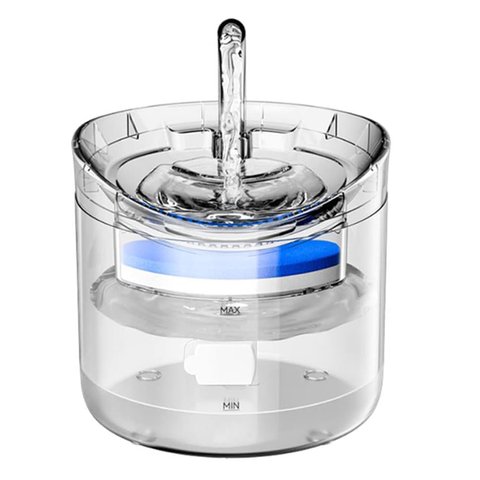 Bebedouro Fonte de Agua Gato Cao Pet Cachorro Animal de Estimaçao Usb Reservatorio 2 Litros Nivel de