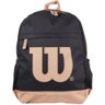 Mochila Wilson Casual Unissex Preto-camel - 1