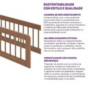 Ver imagem 4 de Grade de Proteção Dupla Wave Casatema MadeiraOriginals