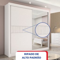 Guarda-roupa Casal 2 Portas 6 Gavetas 100% Mdf Coliseu Ripado - 10
