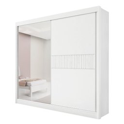 Guarda-roupa Casal 2 Portas 6 Gavetas 100% Mdf Coliseu Ripado - 6