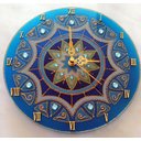 Ver imagem 1 de Relógio Mandala Sabedoria Em Vidro 25Cm