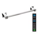 Ver imagem 2 de Toalheiro 20 Cm Inox - Kromus Qd0404-20