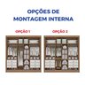 Guarda-roupa Casal 2 Portas 6 Gavetas 100% Mdf Coliseu Ripado - 6