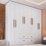 Guarda-roupa Casal 8 Portas 4 Gavetas Florença - 2