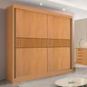 Guarda-roupa Casal 2 Portas 6 Gavetas 100% Mdf Hawai Ripado - 4