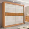 Guarda-roupa Casal 2 Portas 6 Gavetas 100% Mdf Hawai Ripado - 2