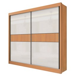 Guarda-roupa Casal 2 Portas 6 Gavetas 100% Mdf Hawai Ripado - 8