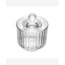 Ver imagem 1 de Manteigueira Francesa de Cristal Ecológico Império 9x9x11cm - Wolff