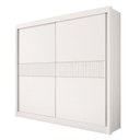 Ver imagem 6 de Guarda-roupa Casal 2 Portas 6 Gavetas 100% Mdf Hawai Ripado