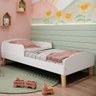 Cama Infantil Montessoriana Aurora Branco - Movelbras - 1