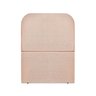 Cabeceira Estofada Queen Alana 100cm Linho Rosé - 1