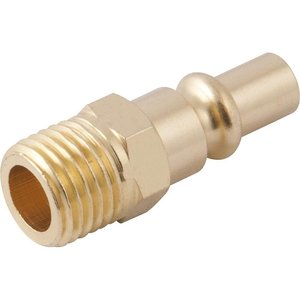 Conector Pino Racord Macho 1/4" Npt Latão Cartela - Vonder