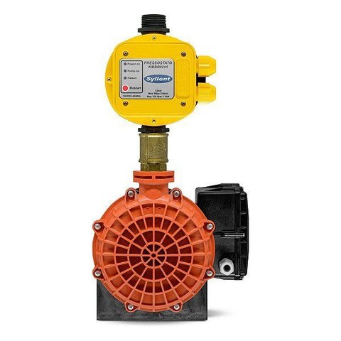 Bomba Pressurizadora Eletrônica para Água Quente Syllent Impulse Press 1/2cv 20 M.c.a 220v