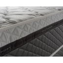 Ver imagem 6 de Conjunto Box Baú Solteirão Benton Marrom 96x203x78 c/ Molas Ensacadas