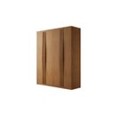 Ver imagem 3 de Guarda-Roupa 4 Portas 2 Gavetas MDF London Laranja/Marromle