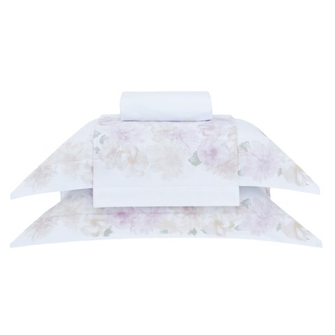 Jogo Cama Casal Buddemeyer 180 Fios Percalle Bloom