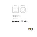 Ver imagem 6 de Kit 10 Spot Led Quadrado Sobrepor Embutir P/móveis Nichos:branco Frio/branco