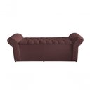 Ver imagem 2 de Kit de Quarto Cabeceira de Cama Box e Calçadeira Baú Dubai King 195 Cm Suede Rosê Eli Móveis e