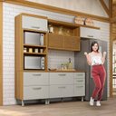 Ver imagem 4 de Cozinha 3 Peças Torre Quente Ripado Princesa  100% Mdf