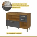Ver mais imagens de Cozinha 3 Peças Torre Quente Ripado Princesa 100% Mdf