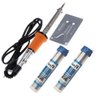 Kit Ferro de Solda com 2 Tubetes Estanho com Resina 220v 40w - 2