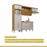 Cozinha 3 Peças Ripado Princesa 100% Mdf - 18