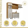 Cozinha 3 Peças Ripado Princesa 100% Mdf - 17