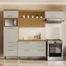 Cozinha 3 Peças Ripado Princesa 100% Mdf - 1