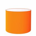 Ver imagem 1 de Cúpula Abajur e Luminária em Tecido Cilíndrica Vivare Cp-8018 Ø40x25cm - Bocal Europeu - Laranja