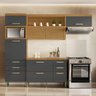 Cozinha 3 Peças Ripado Princesa 100% Mdf - 1