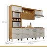 Cozinha Torre Quente 4 Peças Ripado Princesa 100% Mdf - 4
