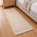 Ver imagem 2 de Tapete para Banheiro Quarto Antiderrapante Dry:bege/0,50x1,20m